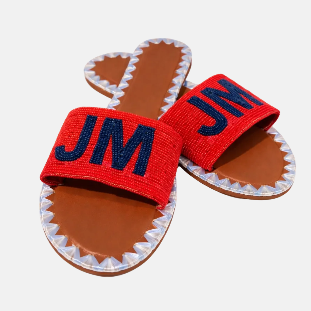 Beaded Sandals - Design Your Own