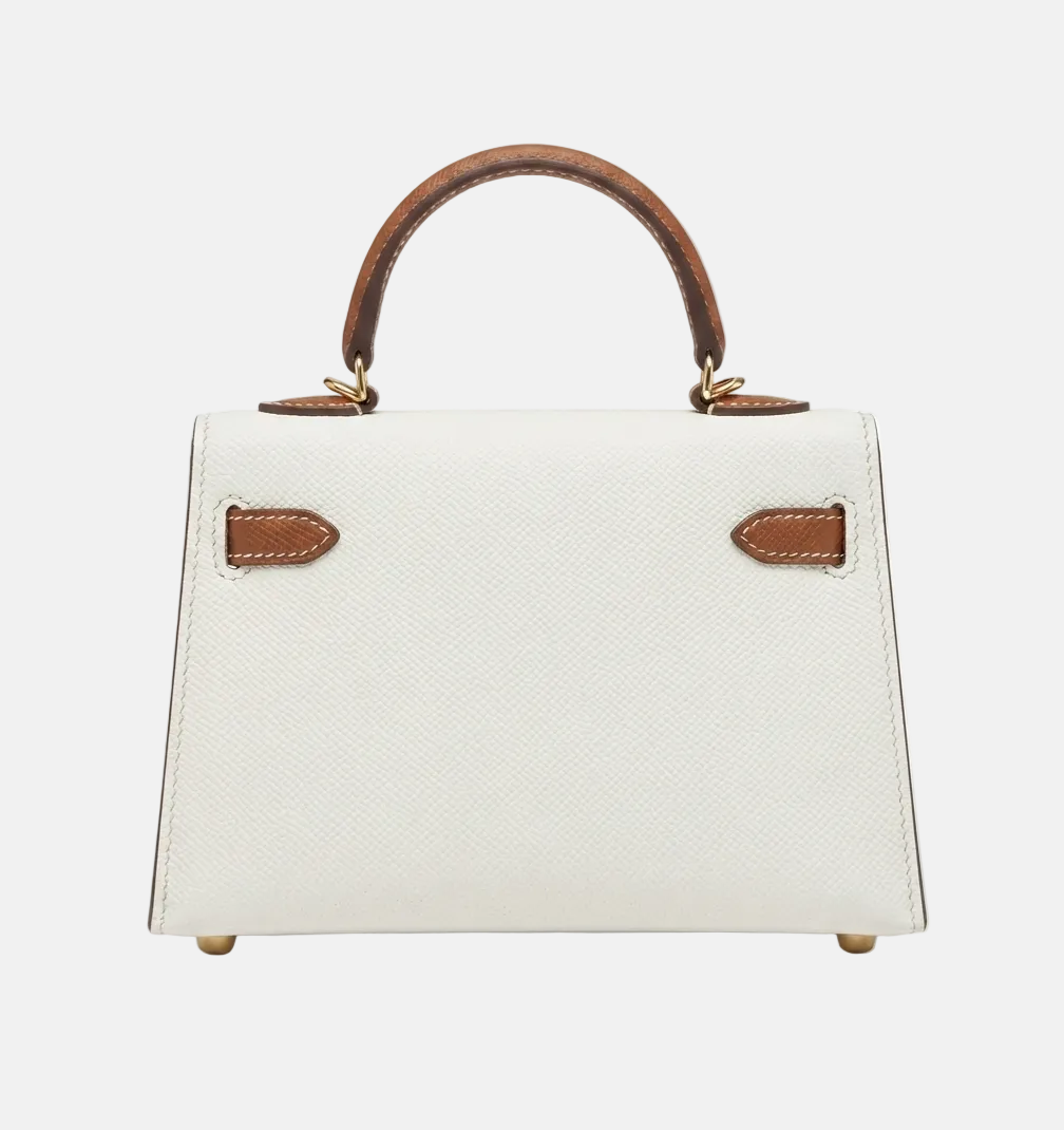 Hettie Bag - Cream & Tan