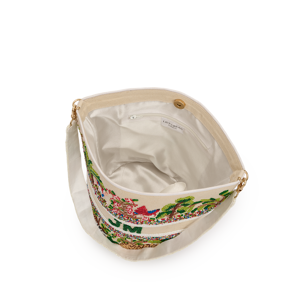 The Beaded Bucket Bag - Serengeti