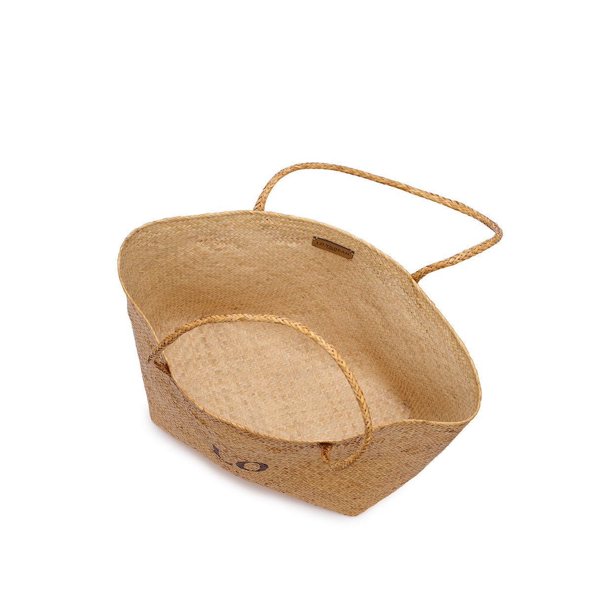 The Dark Straw Beach Tote