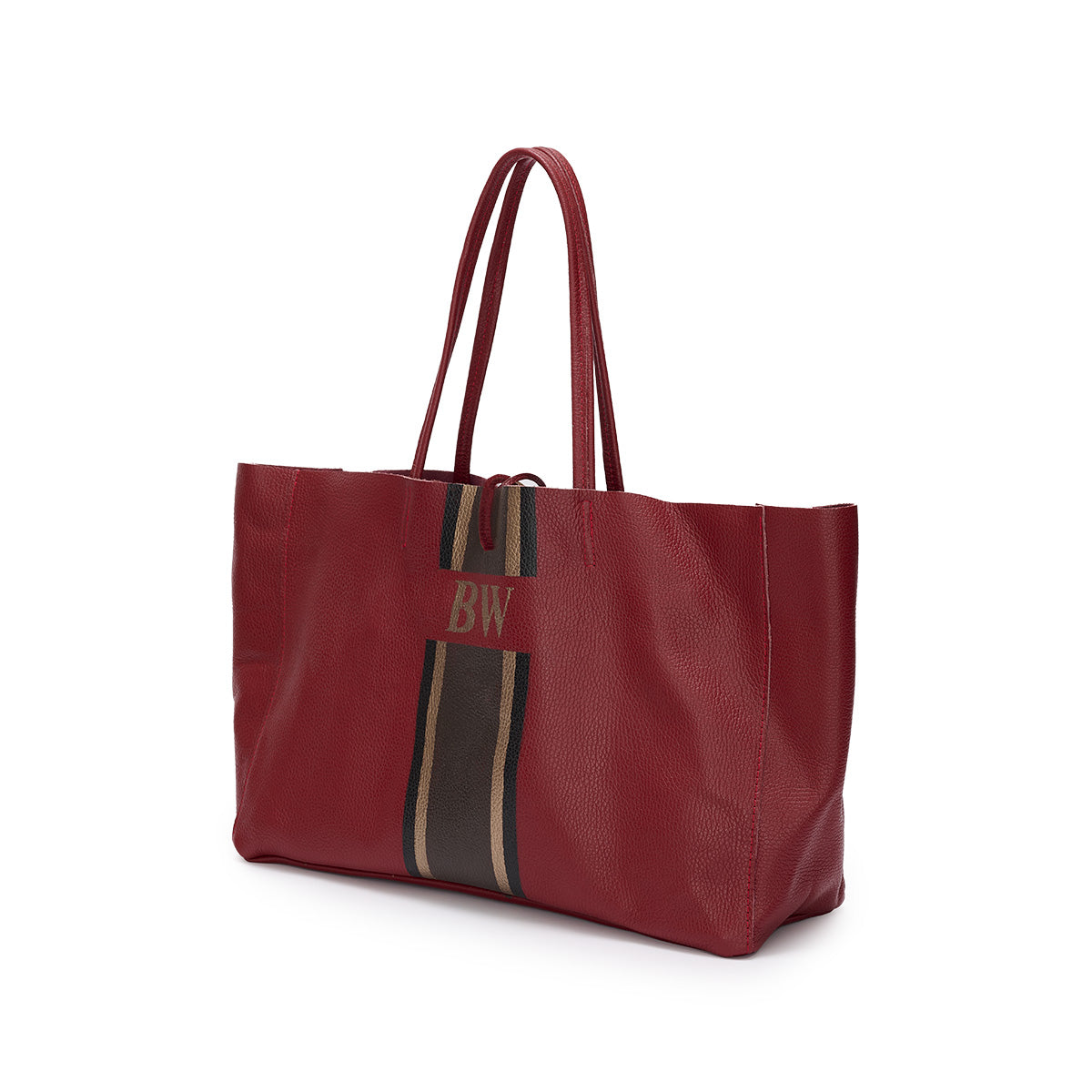 Egerton Shopper - Burgandy