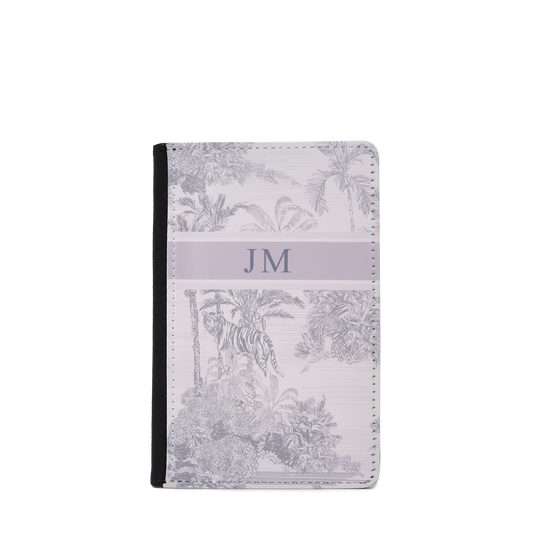 Lily & Bean Personalised Isabella Grey Passport Cover