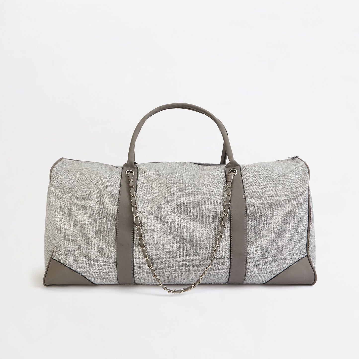 The Lily Canvas 'Take Me Away' Tote - French Grey