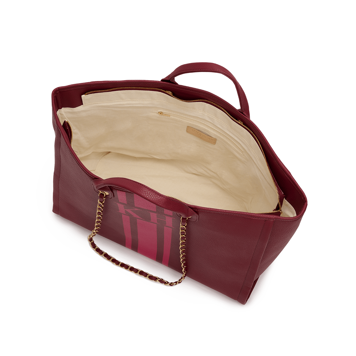 Athene Tote Bag - Burgundy_