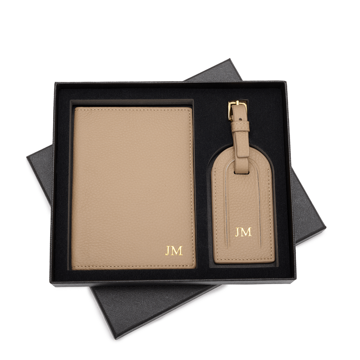 Luggage Tag Set - Pale Khaki_