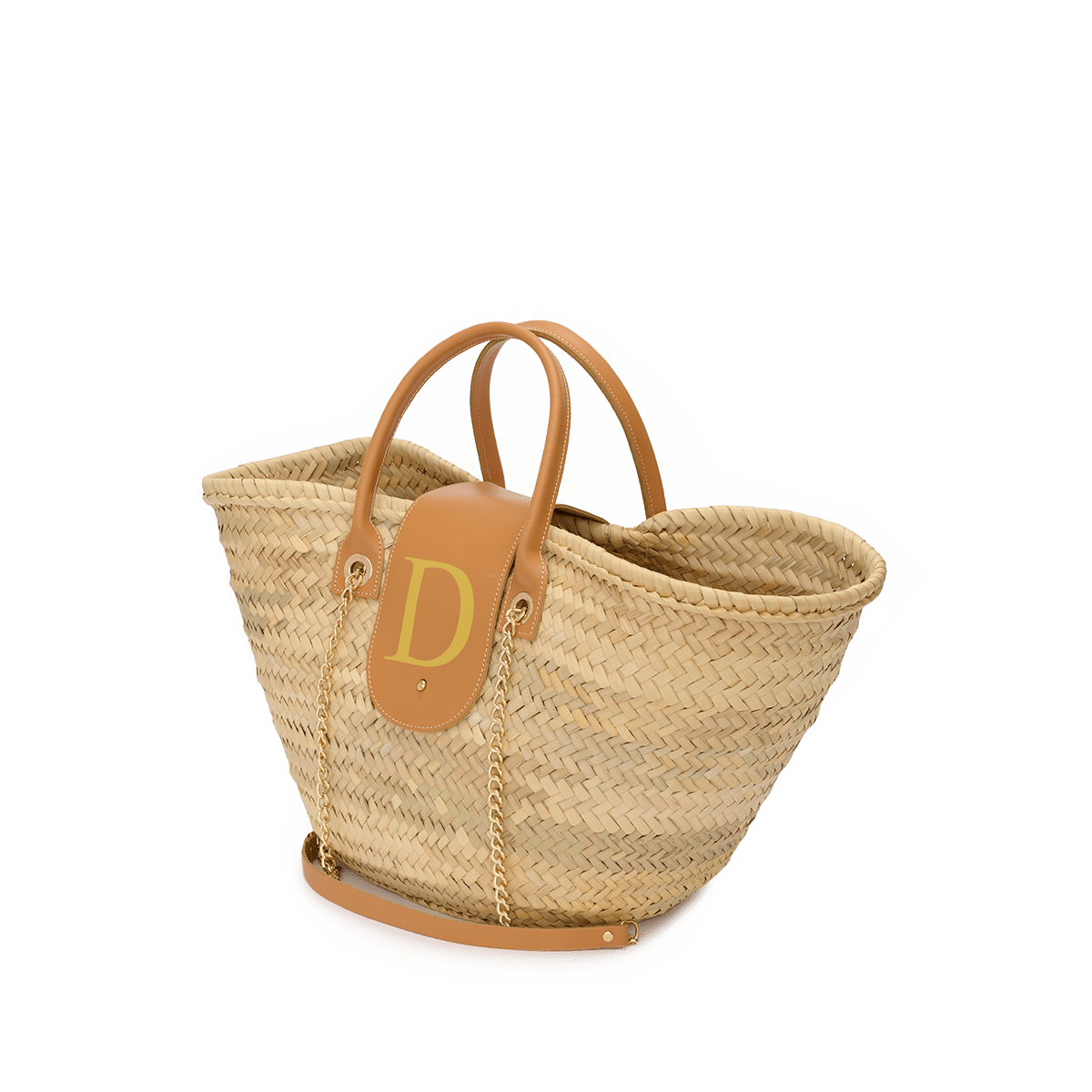 The Jumbo Straw Initial Basket_bags