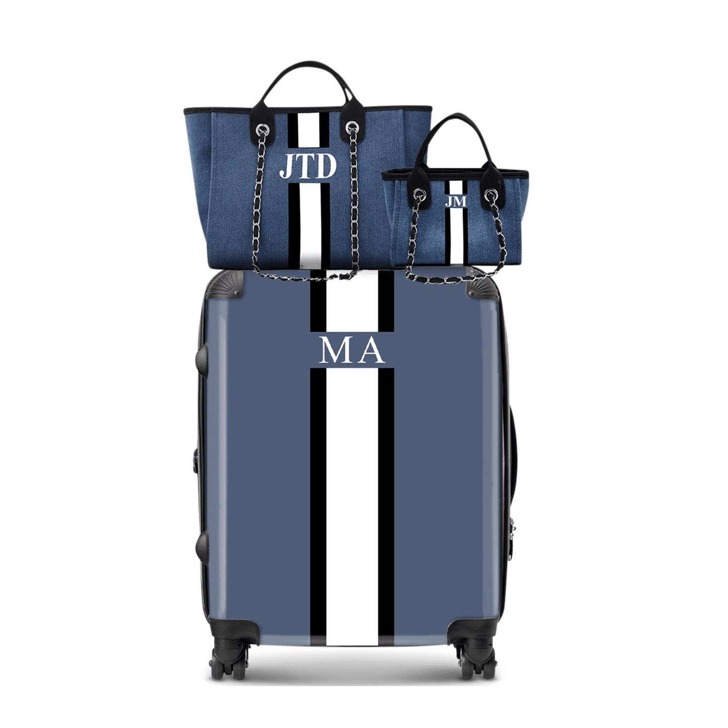 Trio Luggage Set - Denim_