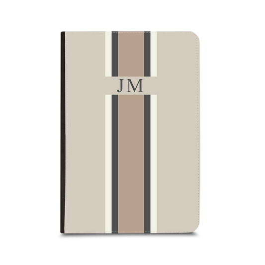 Lily & Bean Classic Beige Personalised Passport Cover