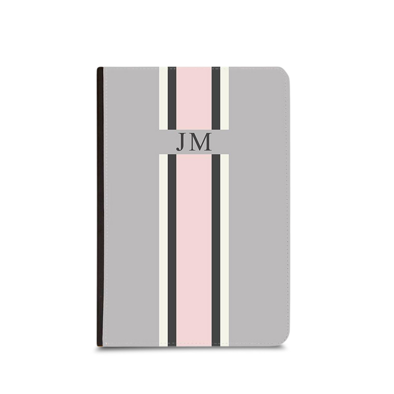 Lily & Bean Classic French Grey, White & Pale Pink  Passport Cover