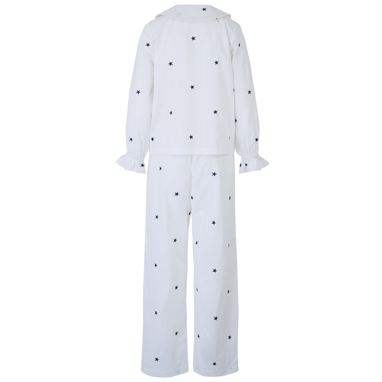 Lily and Bean Sleep Tight Cotton Pyjama Navy Stars