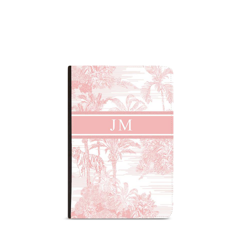 Lily & Bean Personalised Indian Pink Passport Cover