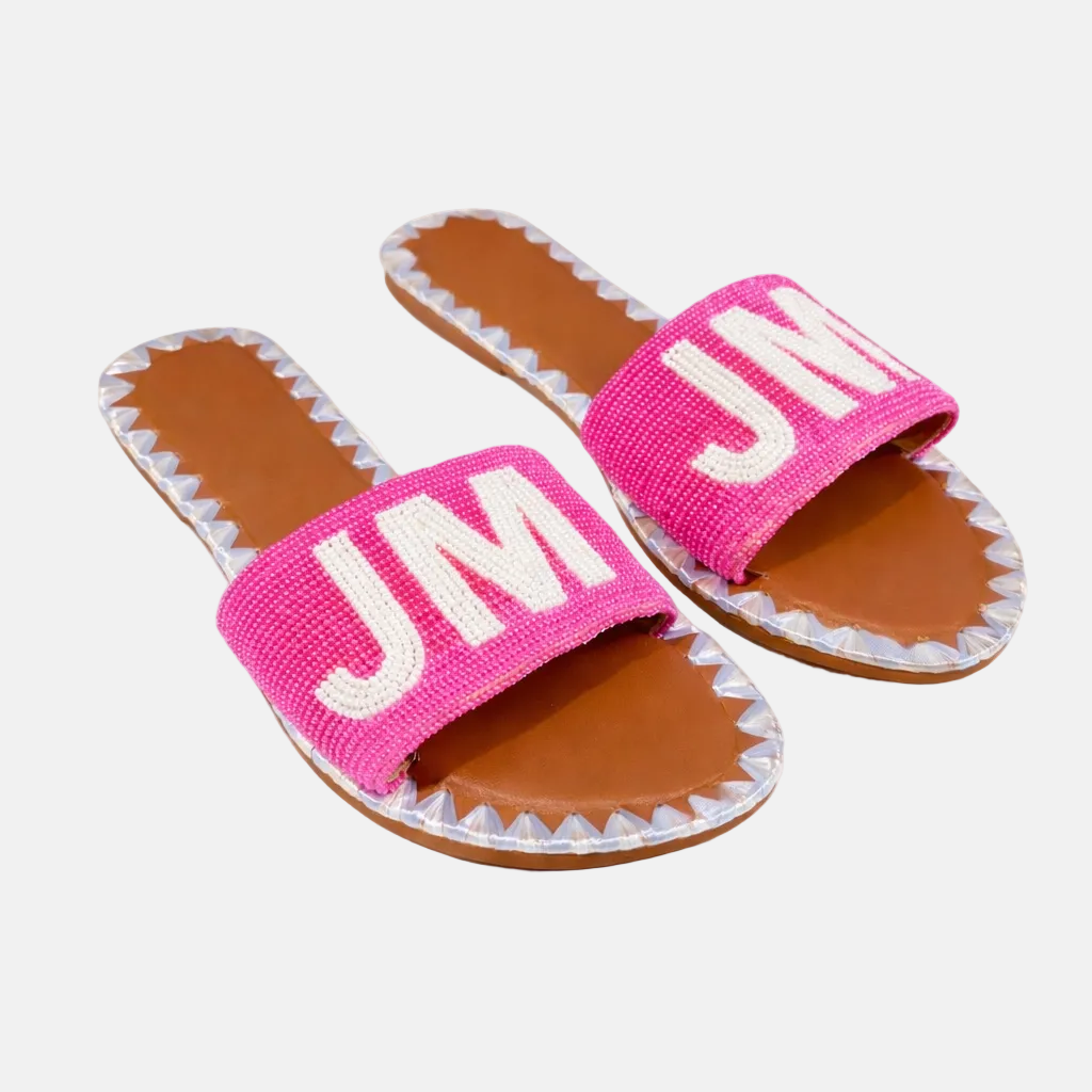 Beaded Sandals - Design Your Own