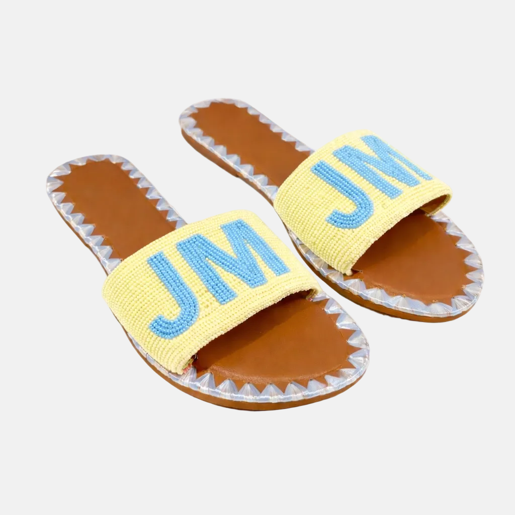 Beaded Sandals - Design Your Own