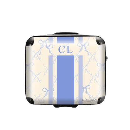 Bow Hardshell Luggage - Blue