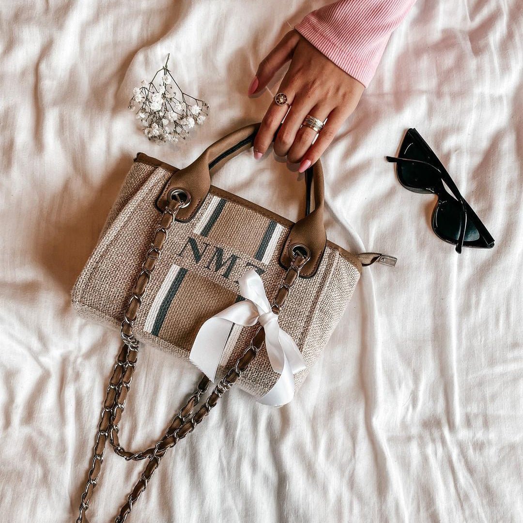 The Lily Canvas Tote - Soft Fawn - Mini