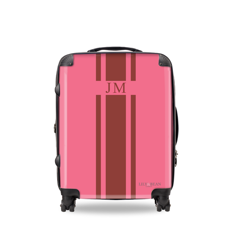 Rose Pink Hard Shell Luggage