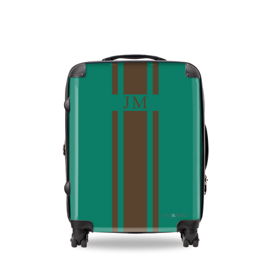 Jade Green Hard Shell Luggage