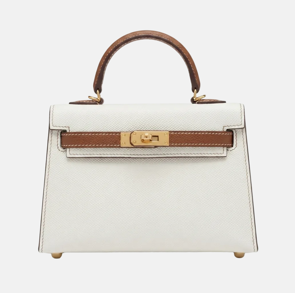 Hettie Bag - Cream & Tan