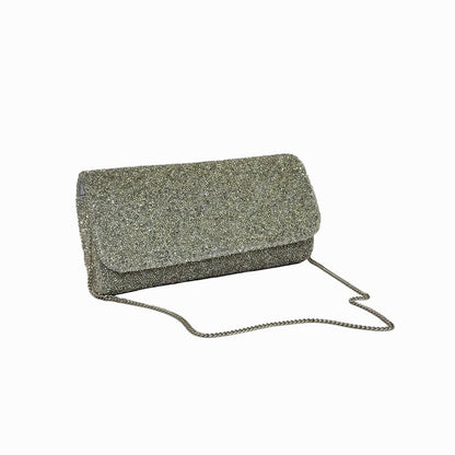 The Silver Beaded Clutch