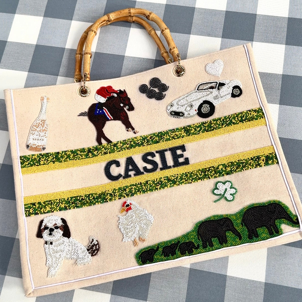 The Bespoke Beaded Tote