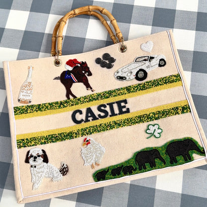 The Bespoke Beaded Tote