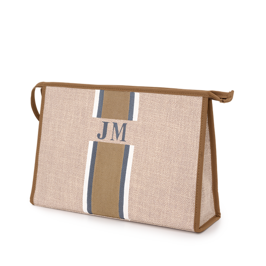 The Ultimate Cosmetic Everything Bag - Soft Fawn with Classic Colours