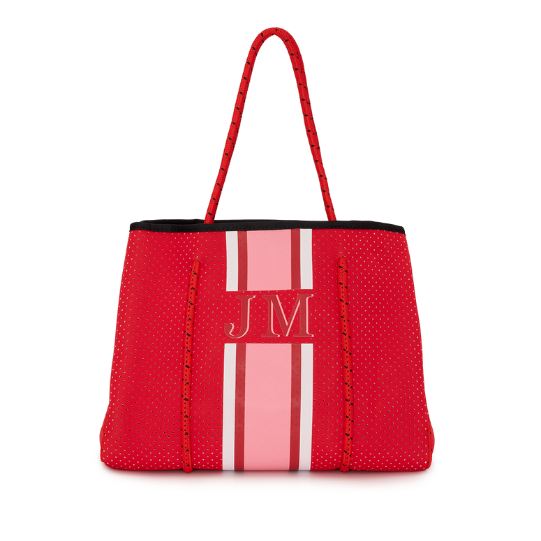 Strawberry Neoprene Beach Bag