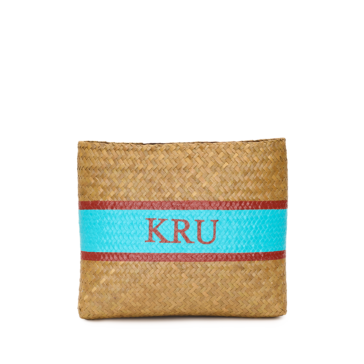 L&B Straw Shopper Clutch Design Your Own