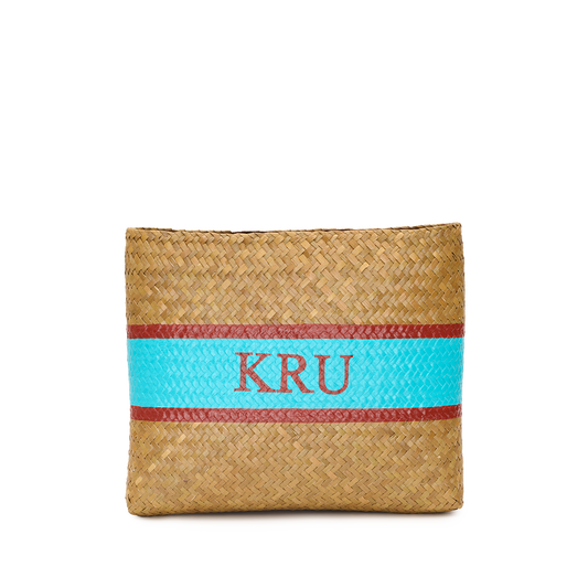 Straw Shopper Style Clutch