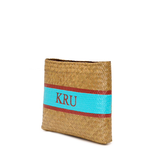 Straw Shopper Style Clutch
