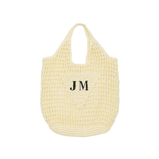 Lily & Bean Net Shopper Off White