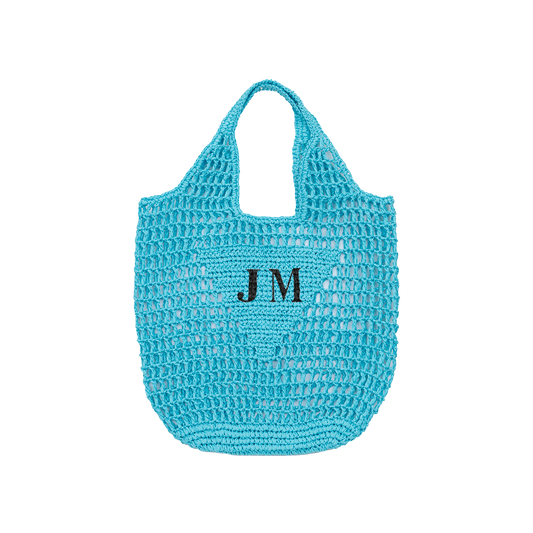 Lily & Bean Net Shopper Aqua