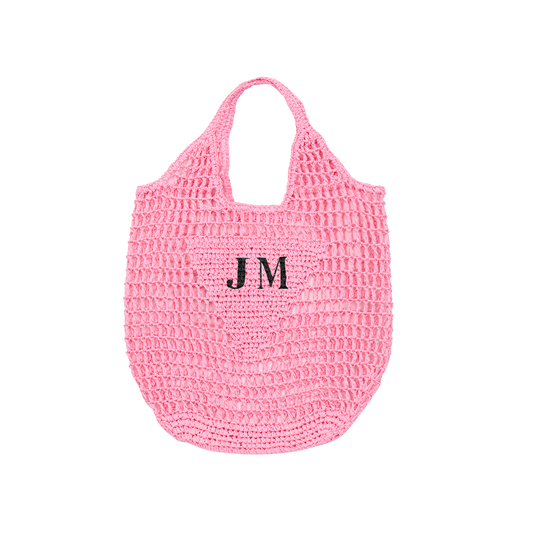 Lily & Bean Net Shopper Pale Pink