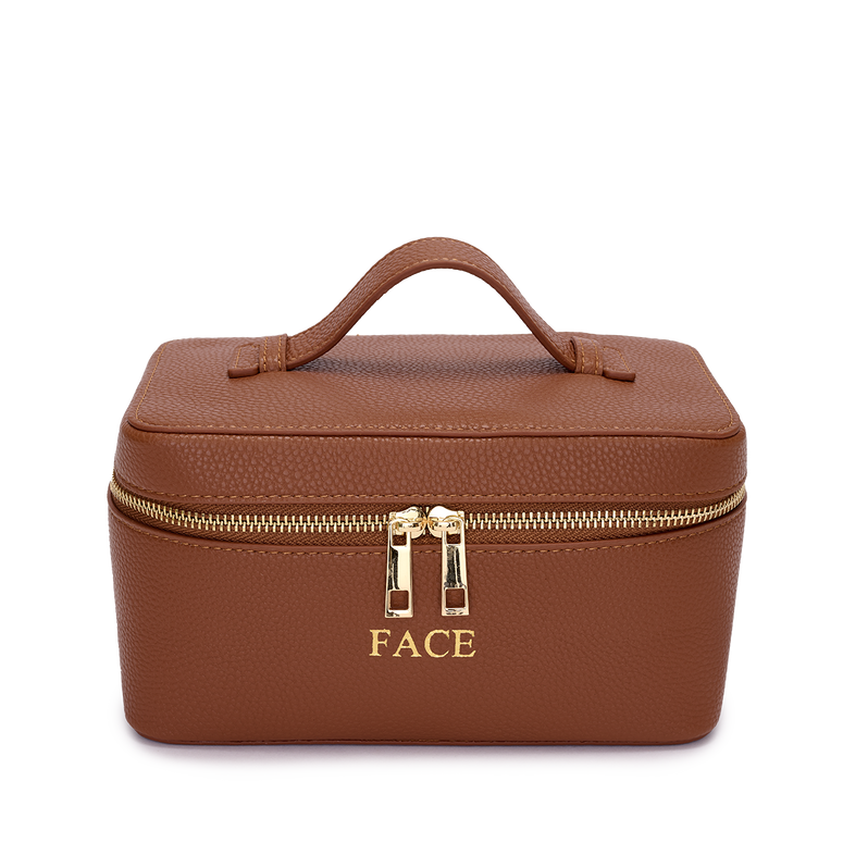 Lily & Bean Leather Travel Vanity Case - Face