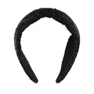 The Black Beaded Headband