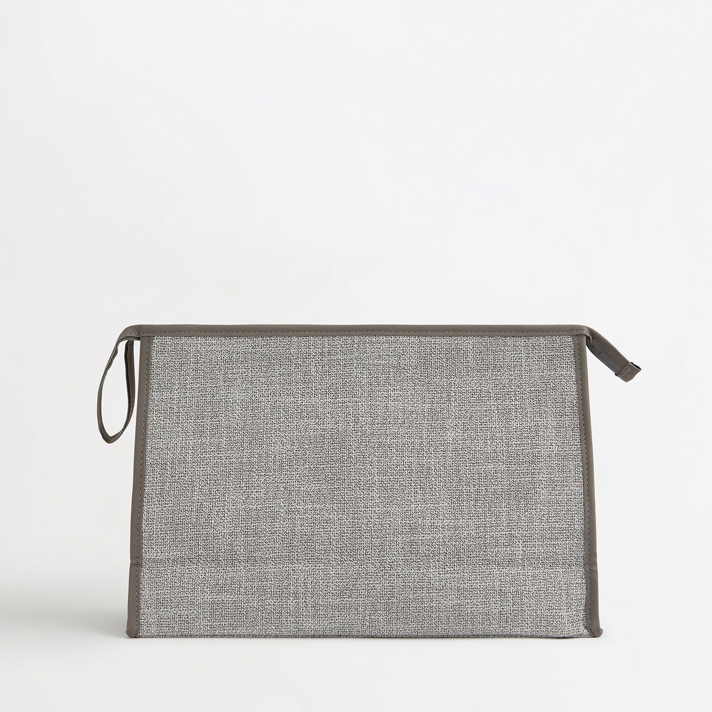 The Lily Canvas Ultimate Cosmetic Bag - French Grey