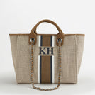 The Lily Canvas Tote - Soft Fawn - Medium