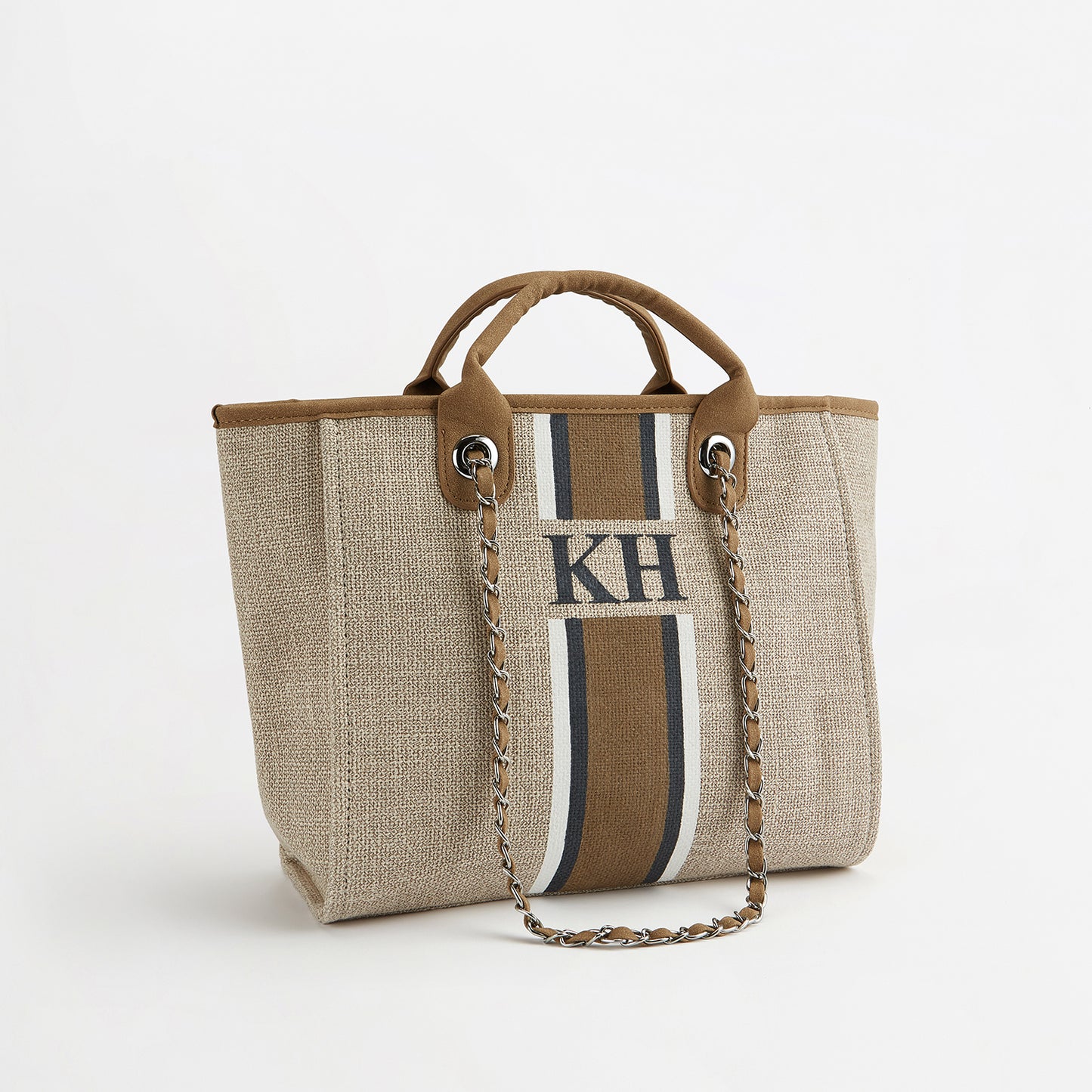 The Lily Canvas Tote - Soft Fawn - Medium