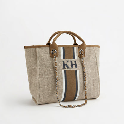 The Lily Canvas Tote - Soft Fawn - Medium