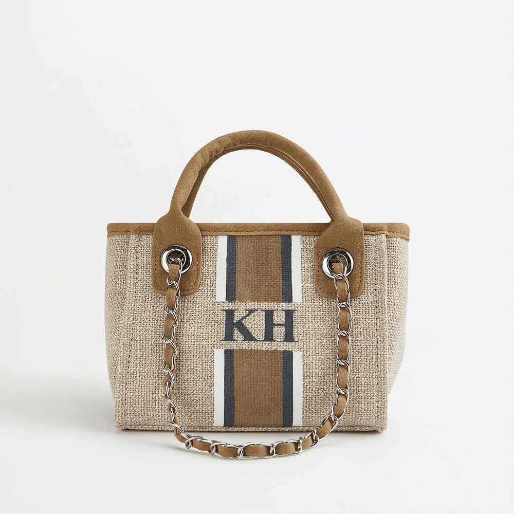 The Lily Canvas Tote - Soft Fawn - Mini