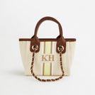 The Lily Canvas Tote - Cream - Mini
