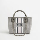 The Lily Canvas Tote - French Grey - Mini