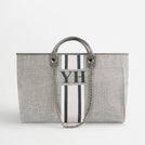 The Lily Canvas Tote - French Grey - Jumbo