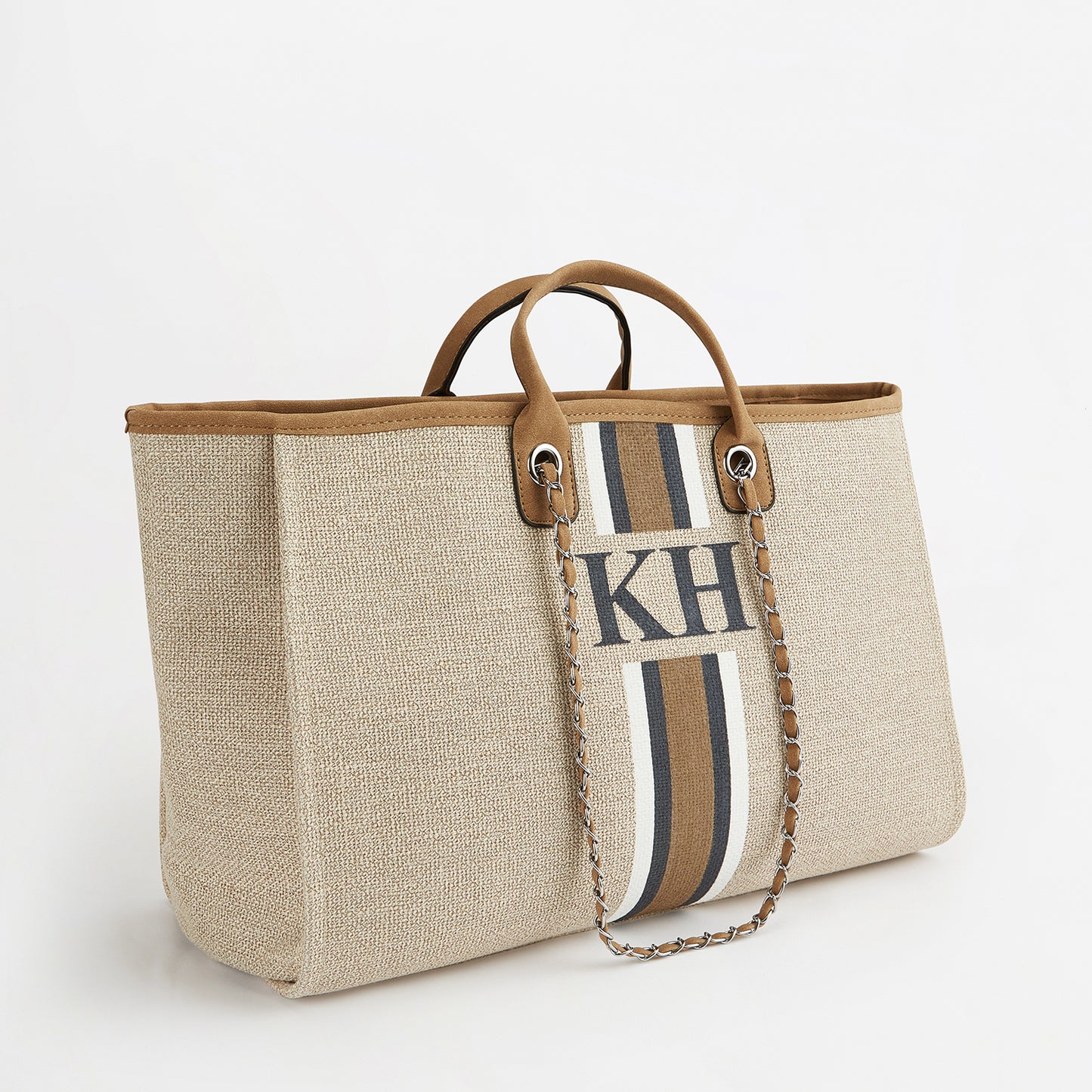 The Lily Canvas Tote - Soft Fawn - Jumbo