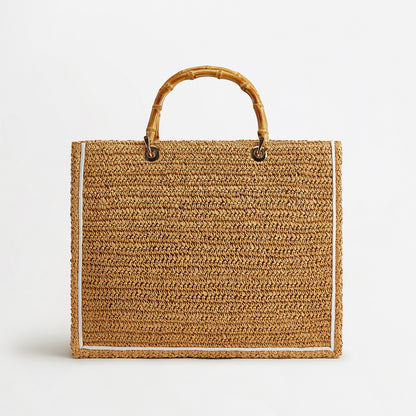 Raffia Tote - Natural