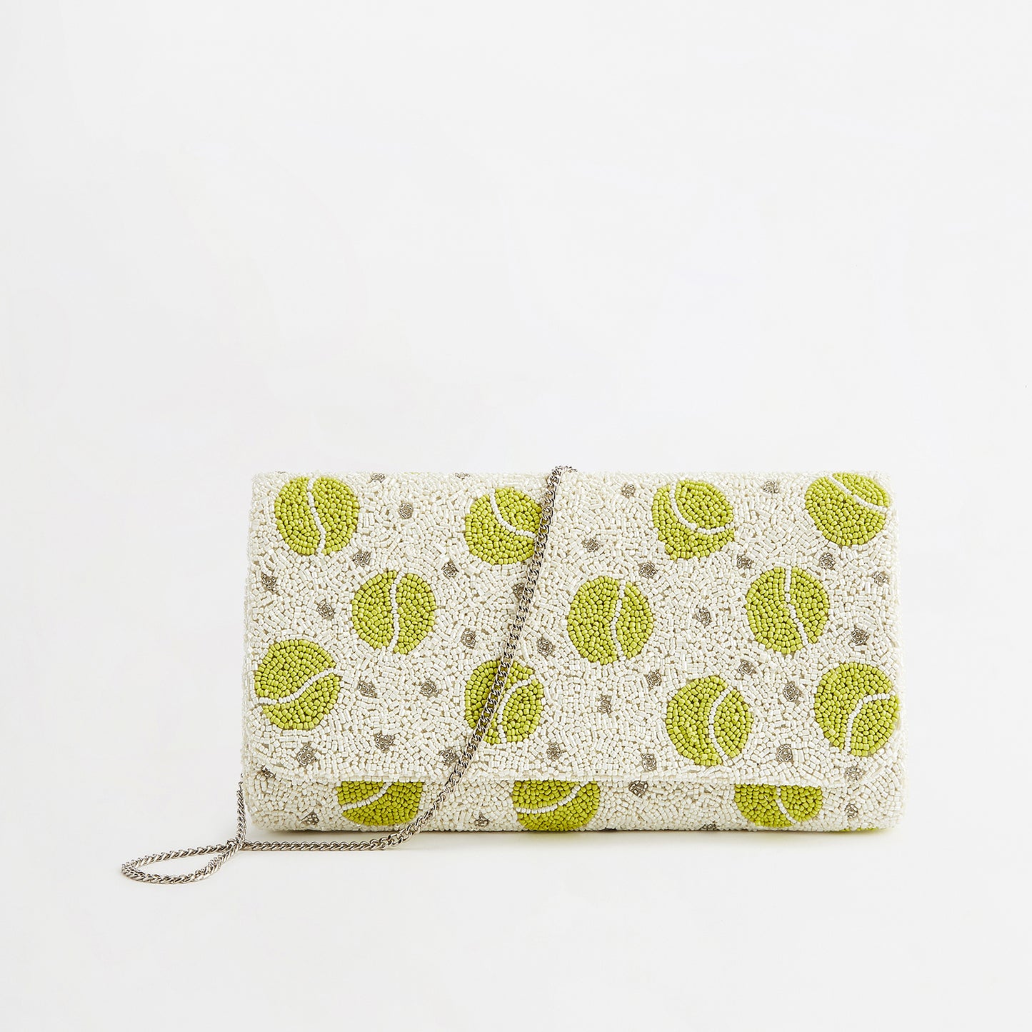 The Tennis Beaded Clutch
