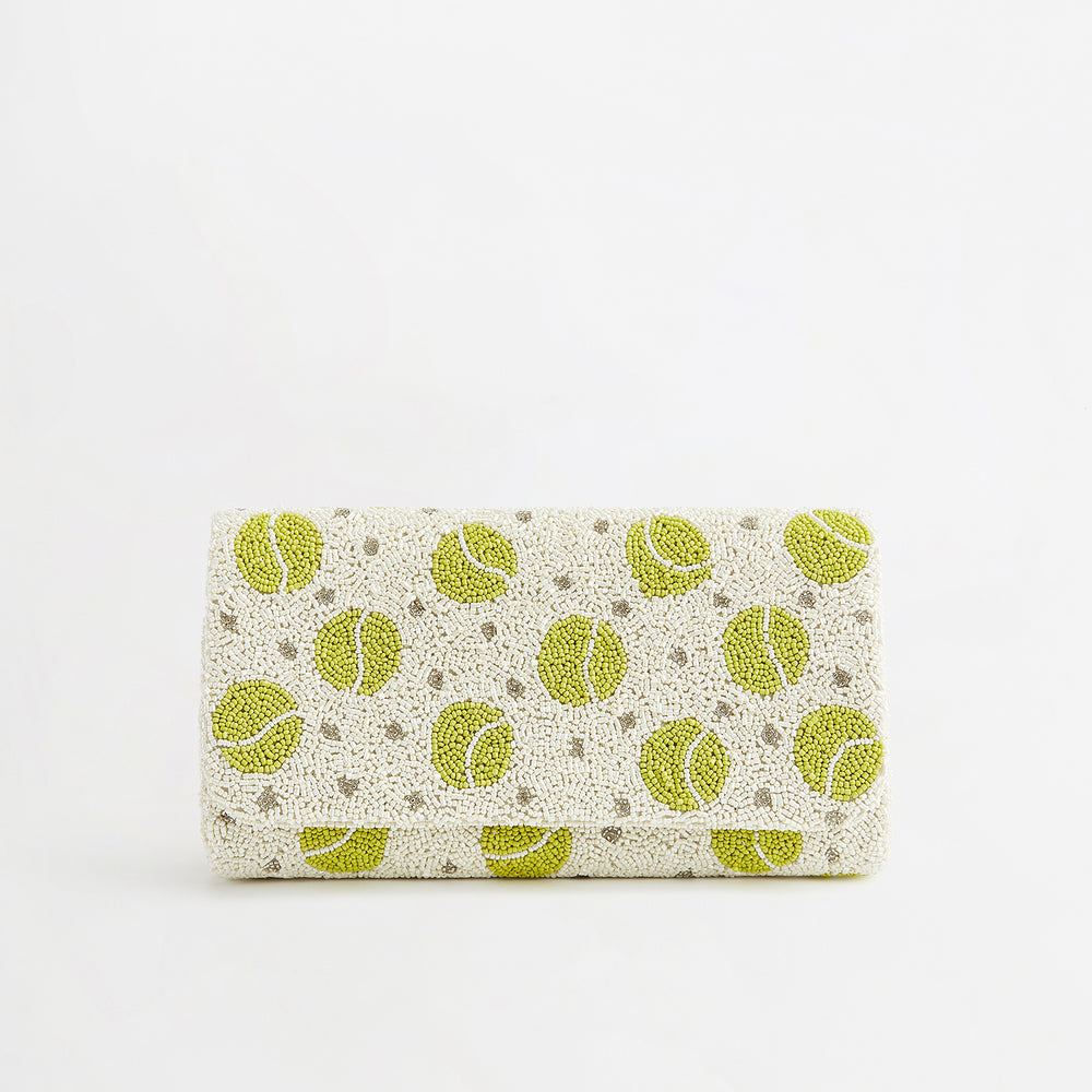 The Tennis Beaded Clutch