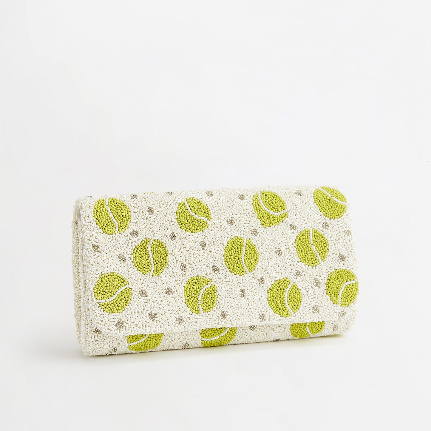 The Tennis Beaded Clutch