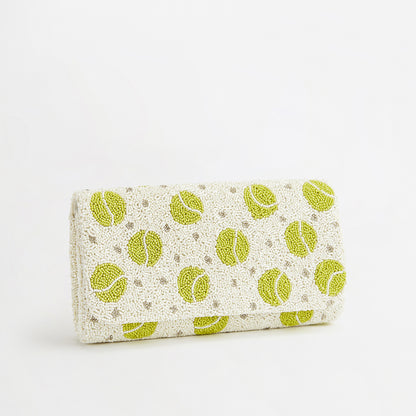 The Tennis Beaded Clutch