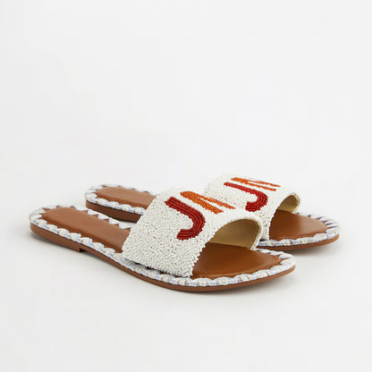 Beaded Sandals - Design Your Own